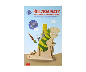 Заготовка из фанеры Подставка для ручек Динозавр (477/3)