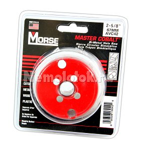 Сверло корончатое Morse д. 67 мм (2-5/8) B/M"