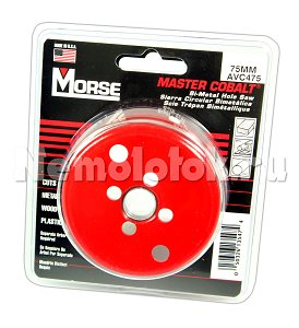 Сверло корончатое Morse д. 75 мм B/M