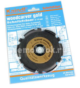 Фреза Woodcarver" D 115 мм для УШМ 115 и 125(11030)"