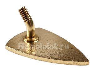 Насадка утюжок для аппликаций Pebaro, малая (20211)