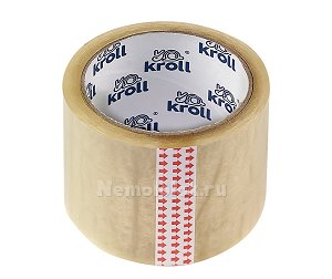 Клейкая лента прозрачная 75* 57*45 мкм Kroll