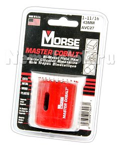 Сверло корончатое Morse д. 43 мм (1-11/16) B/M"