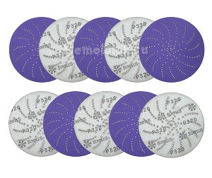 Шлифовальный круг с керамическим абразивом SUNPLUS 150мм P320 (10 шт.) CERAMICFILM.CFA.P320/10