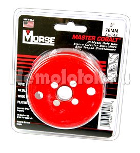 Сверло корончатое Morse д. 76 мм (3) B/M"