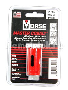 Сверло корончатое Morse д. 24 мм (15/16) B/M"