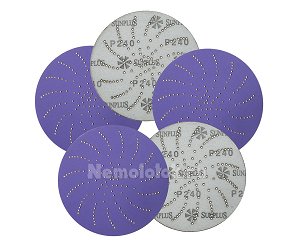 Шлифовальный круг с керамическим абразивом SUNPLUS 150мм P240 (5 шт.) CERAMICFILM.CFA.P240/5