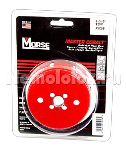 Сверло корончатое Morse д. 92 мм (3-5/8) B/M"