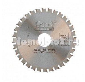 Диск пильный мультифункц. (D120 мм*25,4) д/УШМ 115 и 125 (16230)