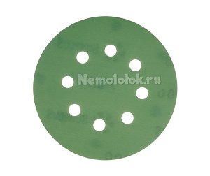 Шлифовальный круг SUNPLUS FILM для металла и дерева 125мм P2000 FILM.FMB.8hol.P2000
