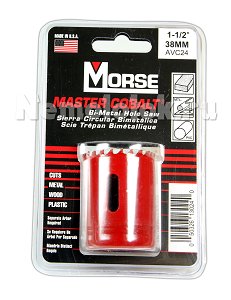 Сверло корончатое Morse д. 38 мм (1-1/2) B/M"