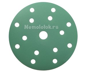 Шлифовальный круг SUNPLUS FILM для металла и дерева 150мм P240 FILM.FMB.P240