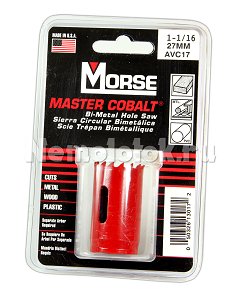 Сверло корончатое Morse д. 27 мм (1-1/16) B/M"
