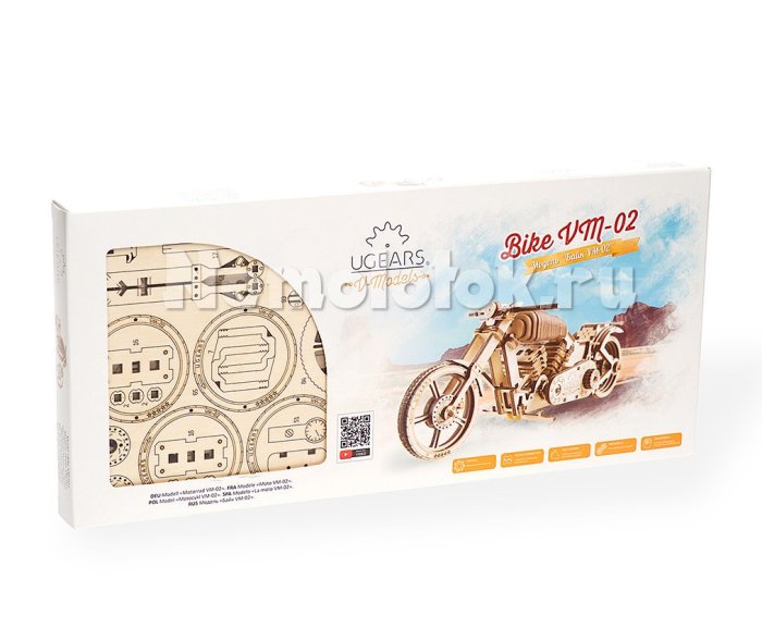 Байк VM-02 Ugears (70051), фото 2