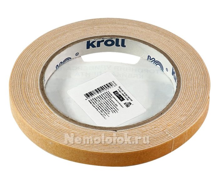 Клейкая лента двусторонняя на вспененной основе 12*5 Kroll, фото 2