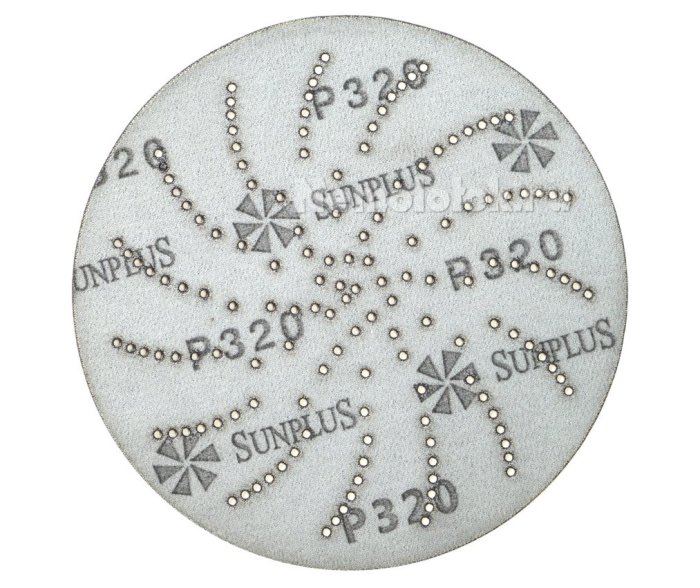 Шлифовальный круг с керамическим абразивом SUNPLUS 150мм P320 (5 шт.) CERAMICFILM.CFA.P320/5, фото 3