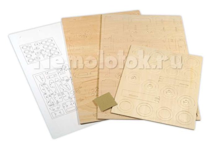Заготовка из фанеры Немецкий спорткар Pebaro (865/4), фото 3