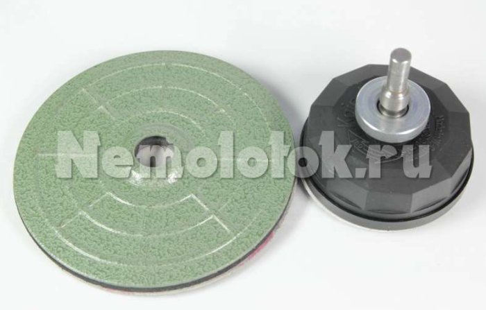 Насадки шлифовальные на дрель D125 мм и D75 мм Flexo-Plan FP (10318)(к-т), фото 10