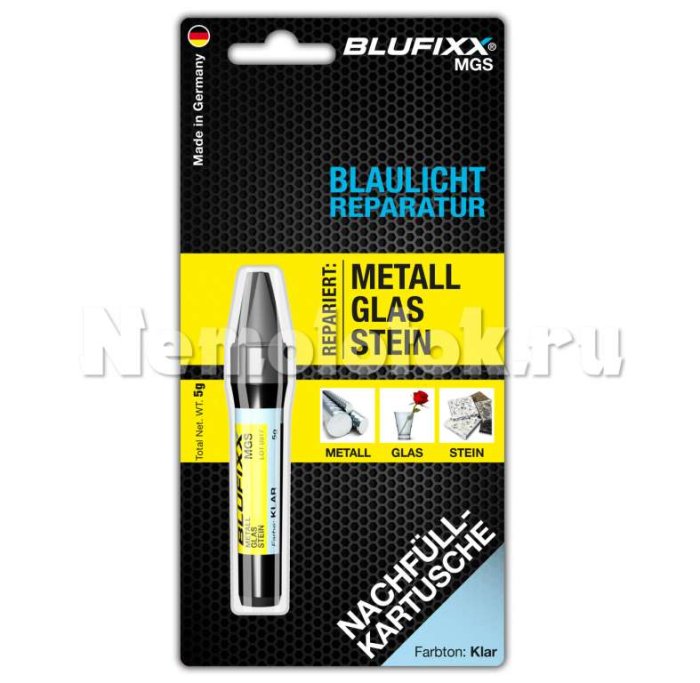Картридж BLUFIXX MGS (прозрачный), фото 4