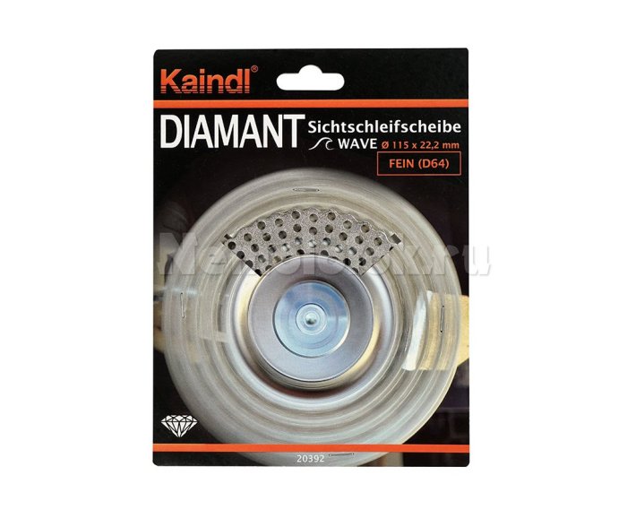 Диск алмазный волна для заточки инструмента D115 x 22,2 мм (зерно D64)(20392), фото 2
