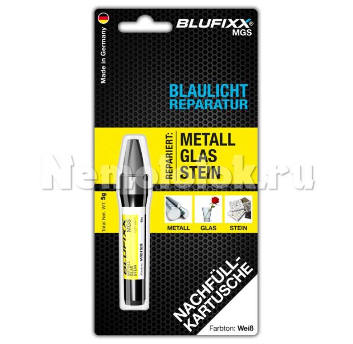 Картридж BLUFIXX MGS (белый), фото 4