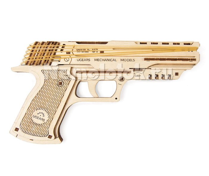 Пистолет Вольф-01 Ugears (70047), фото 2
