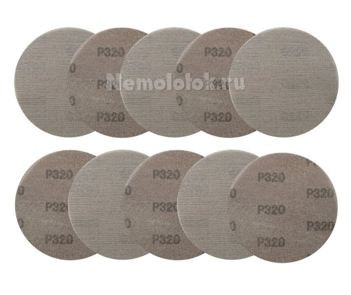 Сетчатый абразивный круг SUNPLUS 150мм P320 (10 шт.) NET.NTB.P320/10, фото 1