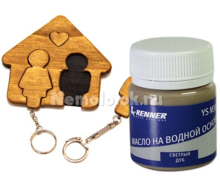 Масло RENNER YS M300/R3046/1 (Светлый дуб) (40 мл), фото 1