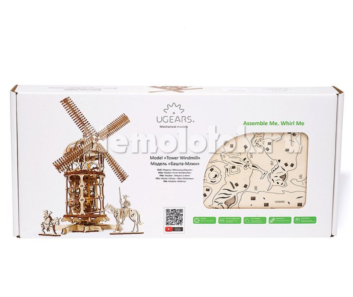 Мельница-башня Ugears (70055), фото 2