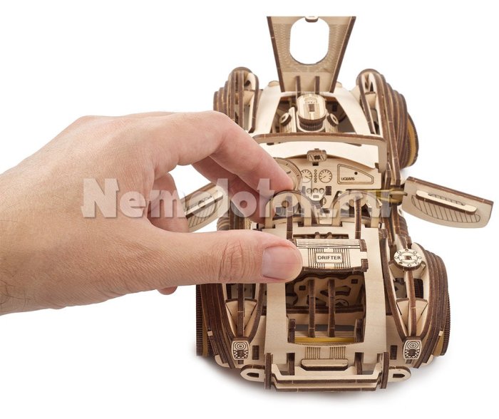 Дрифт Кобра Гоночный автомобиль Ugears (70161), фото 2