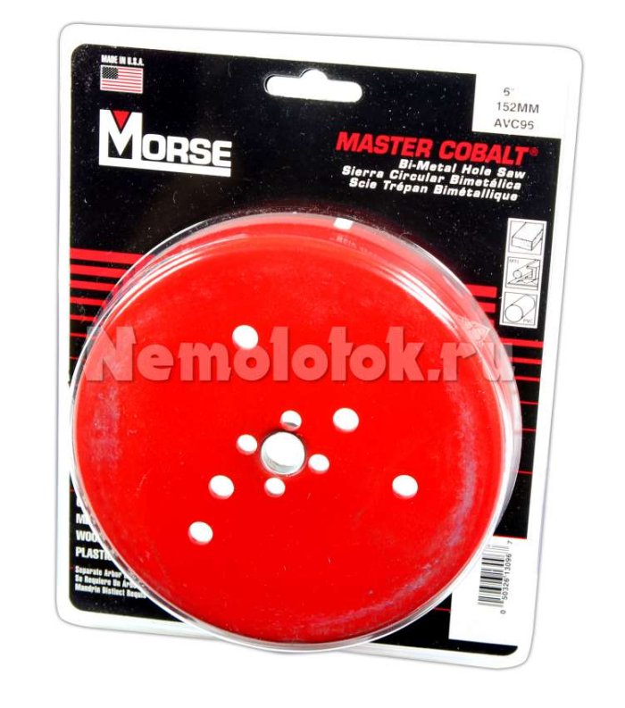 Сверло корончатое Morse д. 152 мм (6) B/M", фото 1