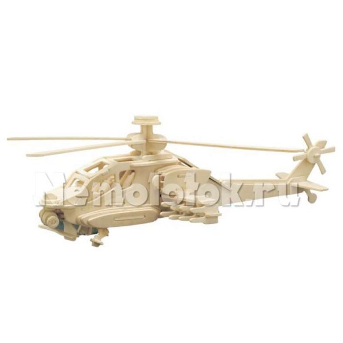 Заготовка из фанеры Вертолет Apache (866/2), фото 1