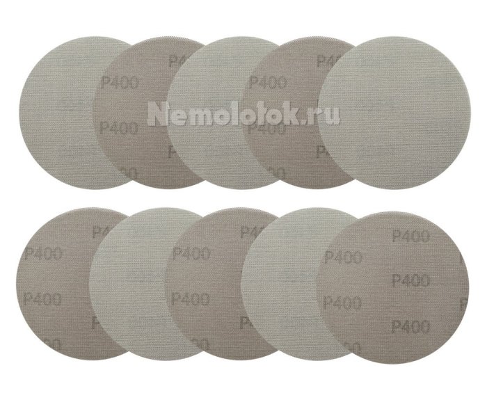 Сетчатый абразивный круг SUNPLUS 150мм P400 (10 шт.) NET.NTB.P400/10, фото 1