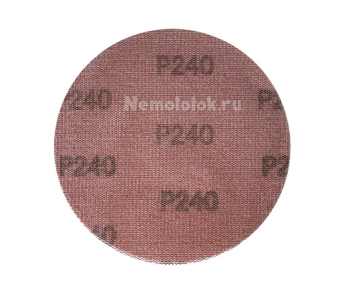 Сетчатый абразивный круг SUNPLUS 150мм P240 (5 шт.) NET.NTB.P240/5, фото 3