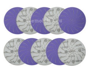 Шлифовальный круг с керамическим абразивом SUNPLUS 150мм P240 (10 шт.) CERAMICFILM.CFA.P240/10