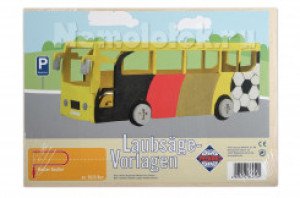Заготовка из фанеры АВТОБУС для выпиливания лобзиком (362S)