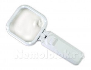 Ручная лупа с подсветкой и вращающейся головкой Pebaro (LL810)