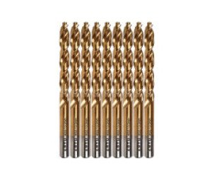 Сверло по металлу ARTU, 10 мм, HSS M2, титановое покрытие, 10 шт. (HSS-10P)/10
