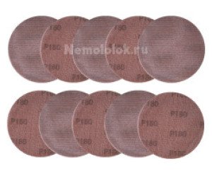 Сетчатый абразивный круг SUNPLUS 150мм P180 (10 шт.) NET.NTB.P180/10