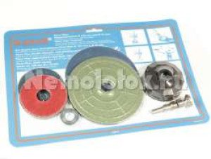 Насадки шлифовальные на дрель D125 мм и D75 мм Flexo-Plan FP (10318)(к-т)