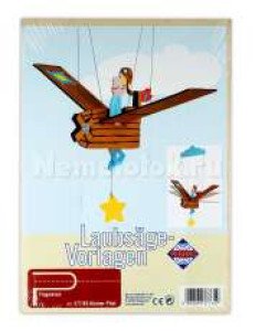 Заготовка из фанеры Маленький пилот для выпиливания лобзиком (377/6S)