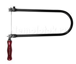 Набор из 12 пилок по дереву и пластику для ручного лобзика Pebaro (зуб 6)