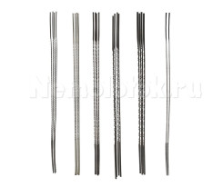 Набор из 4-х пилок по дереву и 2-х пилок по металлу для ручного лобзика Pebaro (133)