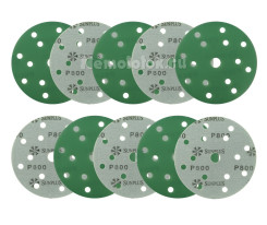 Шлифовальные круги - Шлифовальный круг SUNPLUS FILM для металла и дерева 150мм P800 (10 шт.) FILM.FMB.P800/10