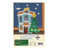 Заготовка из фанеры Домик-подставка для свечи для выпиливания лобзиком (334/5s) - фото №1 Заготовки из фанеры - Заготовка из фанеры Домик-подставка для свечи для выпиливания лобзиком (334/5s)