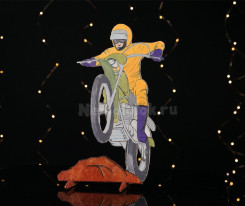 Заготовка из фанеры Мотоцикл для выпиливания лобзиком (351/1S)