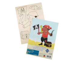 Заготовка из фанеры Веселый пират для выпиливания лобзиком (375/2S) - фото №3 Заготовка из фанеры Веселый пират для выпиливания лобзиком (375/2S)