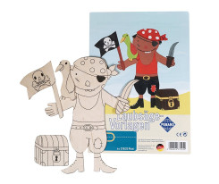 Заготовка из фанеры Веселый пират для выпиливания лобзиком (375/2S) - фото №4 Заготовка из фанеры Веселый пират для выпиливания лобзиком (375/2S)