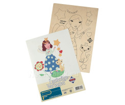 Заготовка из фанеры Принцесса эльфов для выпиливания лобзиком (375/3s) - фото №3 Заготовка из фанеры Принцесса эльфов для выпиливания лобзиком (375/3s)