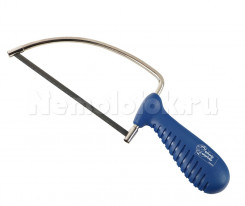 Ножовочные полотна и ножовки - Ножовка по металлу с синей ручкой (Юный работник) Pebaro (720+YW)